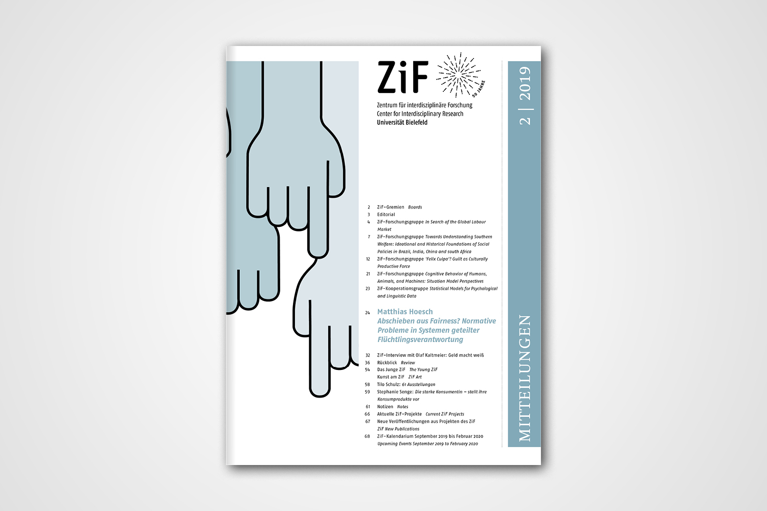 Projektbild ZiF-Mitteilungen Titel