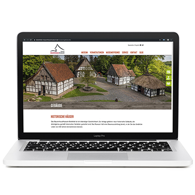 Bauernhausmuseum Website